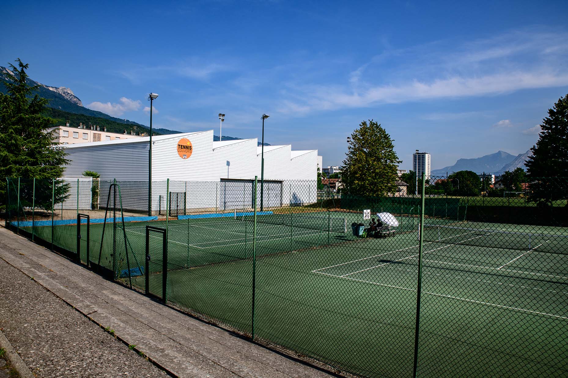 Courts de tennis du complexe sportif Villancourt